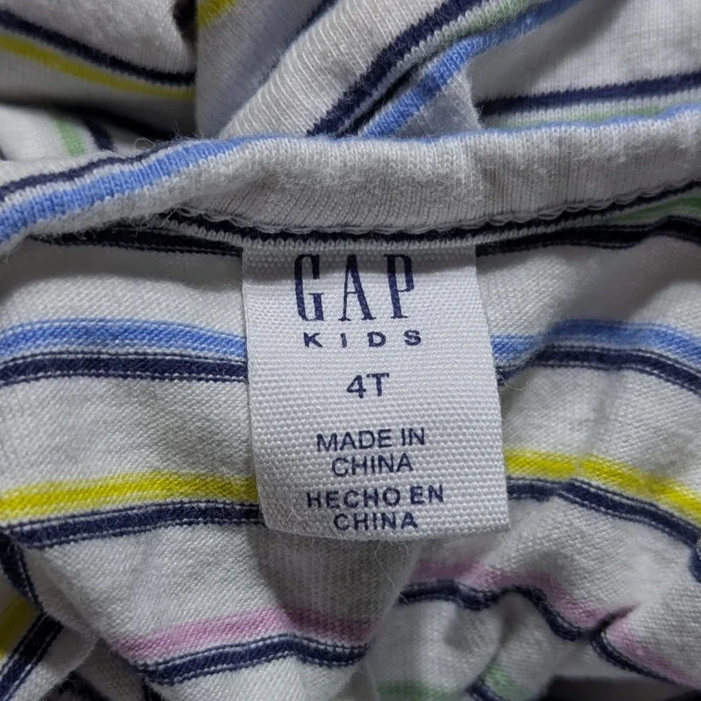 GAP Kids Rainbow Stripe‎ Cotton Dress | Size 4T